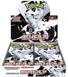 White flair booster box