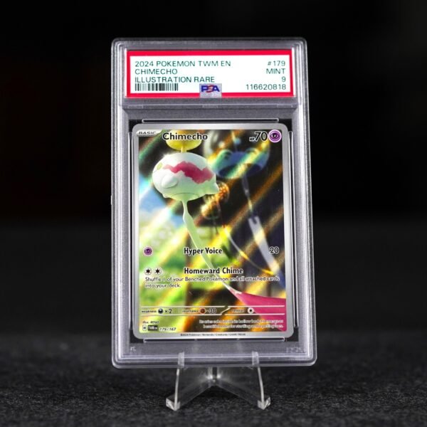 2024 POKEMON TWM EN | CHIMECHO | ILLUSTRATION RARE | MINT 9