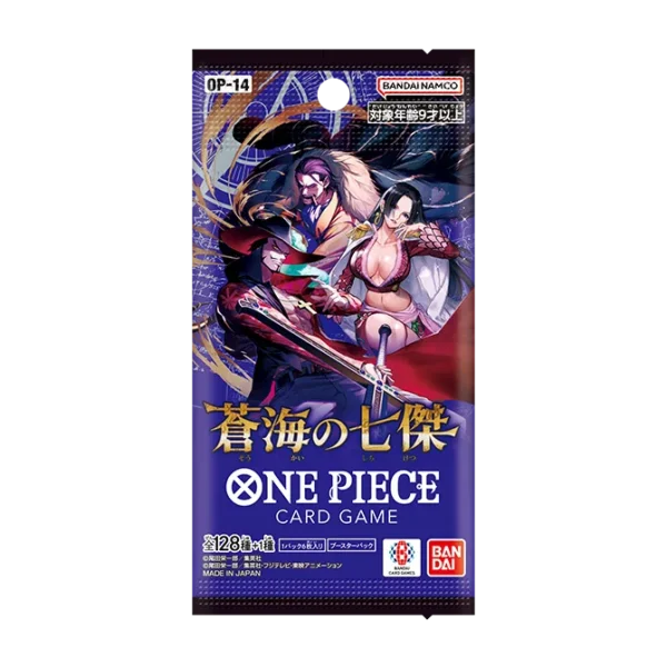 One Piece TCG: The Azure Sea’s Seven- [OP-14] Pack [JAPANESE]